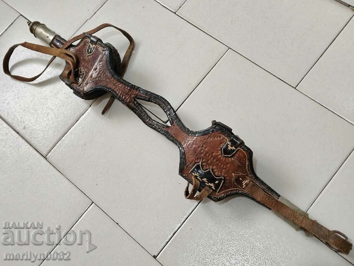 Pair of revolver holsters horse ammunition 1970s in holster - 5 Pair of revolver holsters horse ammunition 1970s in holster - 5