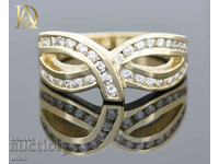 New Gold Ring with 0.68ct Natural Diamonds