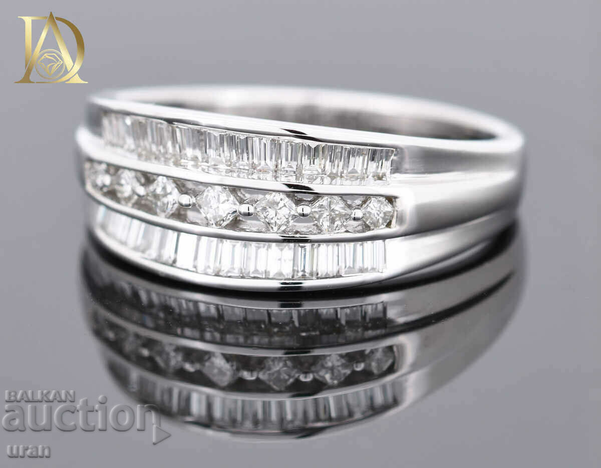 New Gold Ring with 0.50ct Natural Diamonds with price 1600.00 BGN | € 818.07 New Gold Ring with 0.50ct Natural Diamonds with price 1600.00 BGN | € 818.07