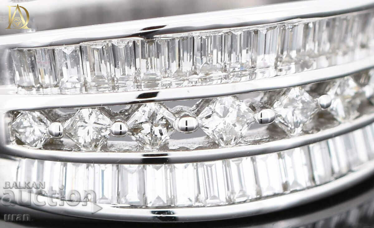 New Gold Ring with 0.50ct Natural Diamonds - 5 New Gold Ring with 0.50ct Natural Diamonds - 5