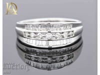 New Gold Ring with 0.50ct Natural Diamonds