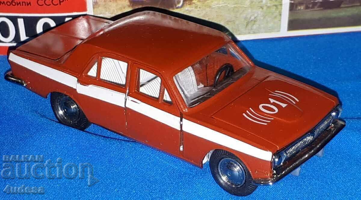 Russian model Volga GAZ 24 Fire Station 01 1:43 Made in USSR USSR with price 260.00 BGN | € 132.94 Russian model Volga GAZ 24 Fire Station 01 1:43 Made in USSR USSR with price 260.00 BGN | € 132.94