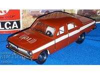 Model rusesc Stația de pompieri Volga GAZ 24 01 1:43 Fabricat în URSS URSS