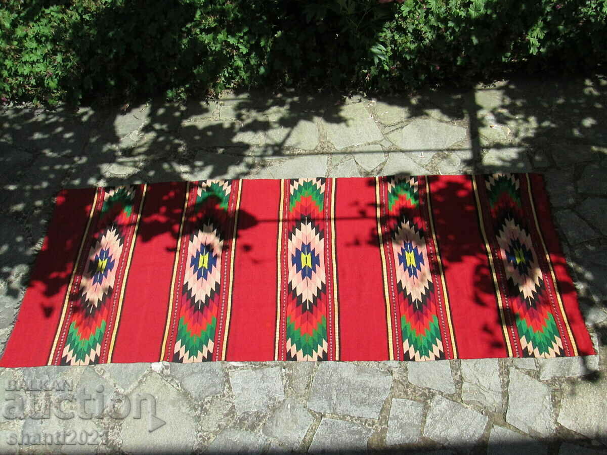 Τετεβένσκι χαλί, μονοπάτι, μαλλί, διπλής όψης, 3,10 x 1,15 μ. - 6 Τετεβένσκι χαλί, μονοπάτι, μαλλί, διπλής όψης, 3,10 x 1,15 μ. - 6