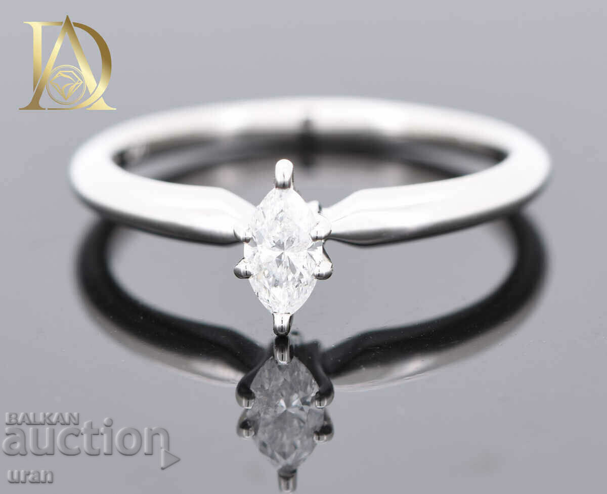 New Gold Ring with 0.20ct Natural Diamond with price € 600.00 | 1173.50 BGN