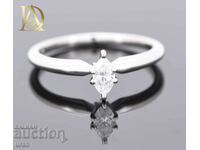 New Gold Ring with 0.20ct Natural Diamond