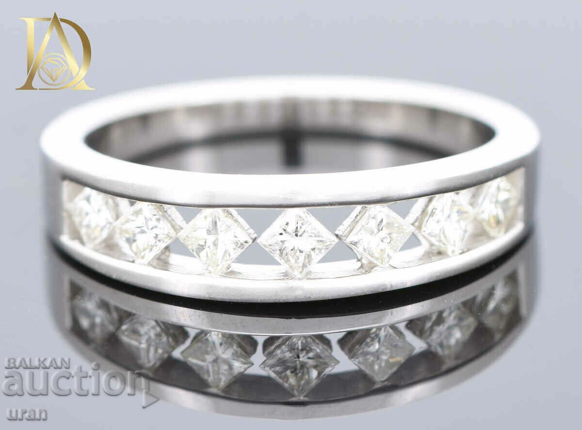 New Gold Ring with 0.55ct Natural Diamonds