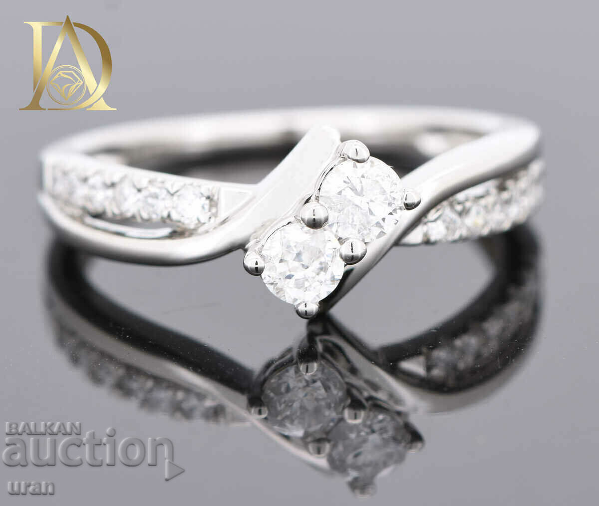 New Gold Ring with 0.52ct Natural Diamonds with price 1600.00 BGN | € 818.07 New Gold Ring with 0.52ct Natural Diamonds with price 1600.00 BGN | € 818.07