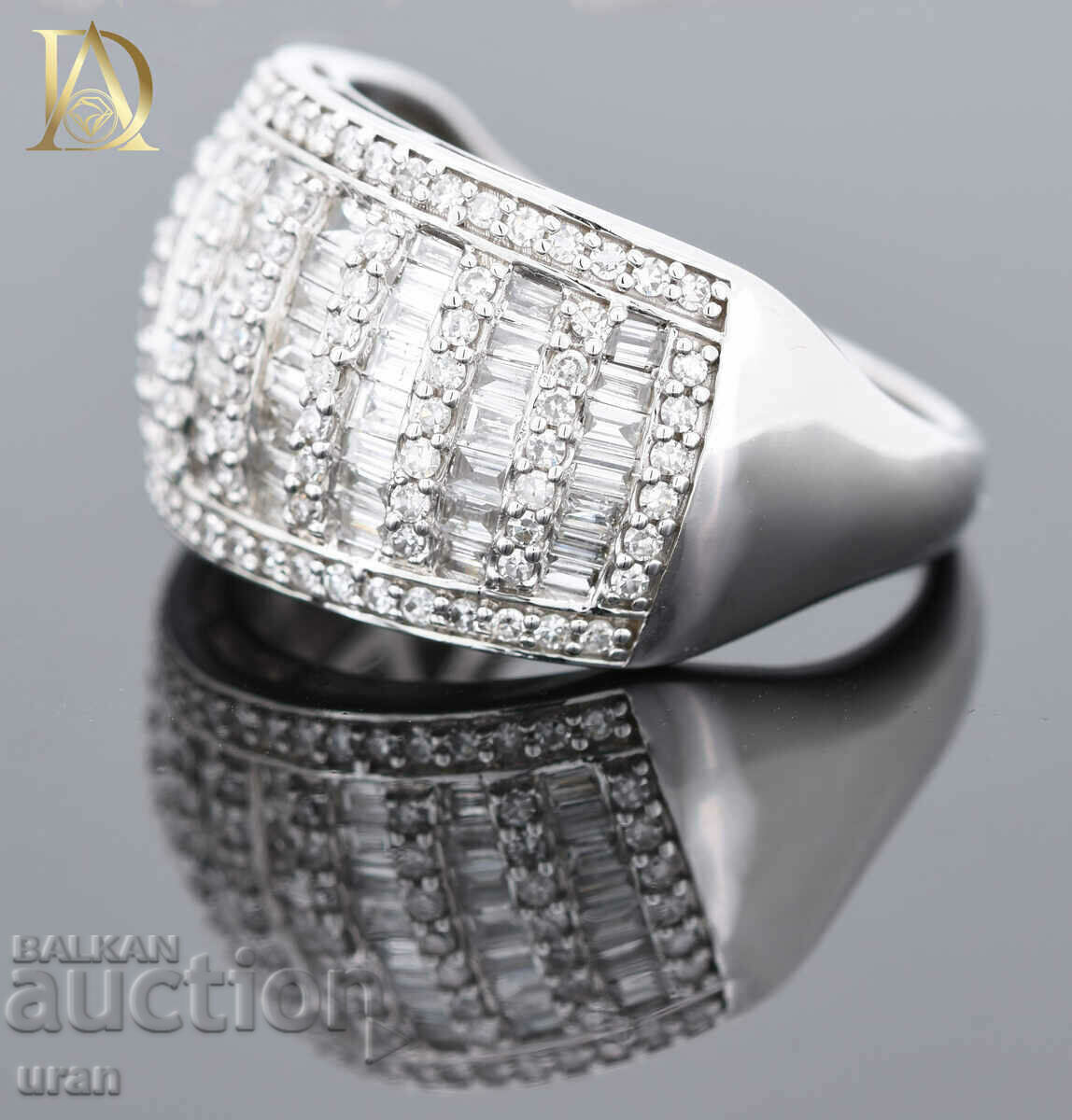 Δημοπρασία Νέο χρυσό δαχτυλίδι με φυσικά διαμάντια 1,39 καρατίων Δημοπρασία Νέο χρυσό δαχτυλίδι με φυσικά διαμάντια 1,39 καρατίων