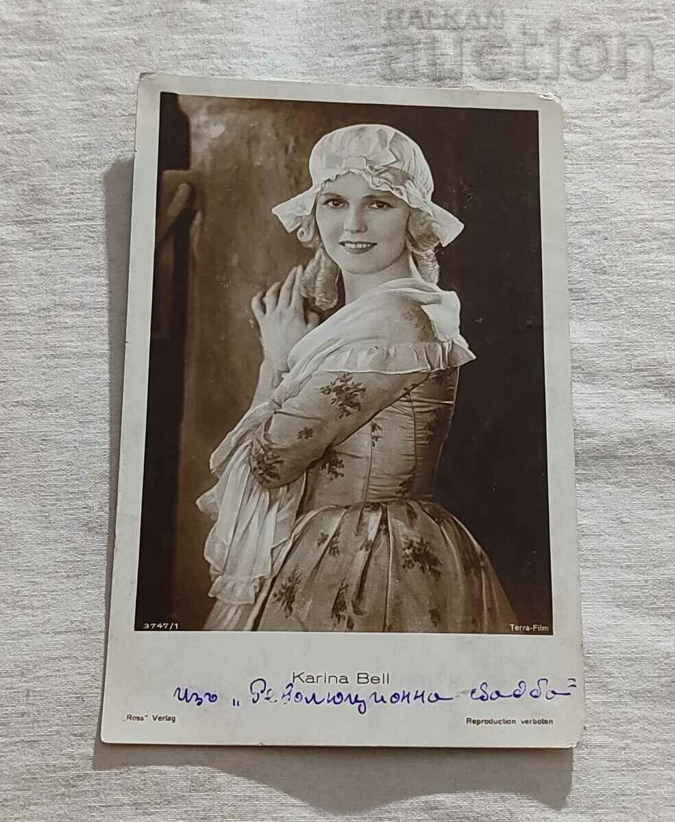 KARINA BELL SILENT FILM ACTRESS ROSS