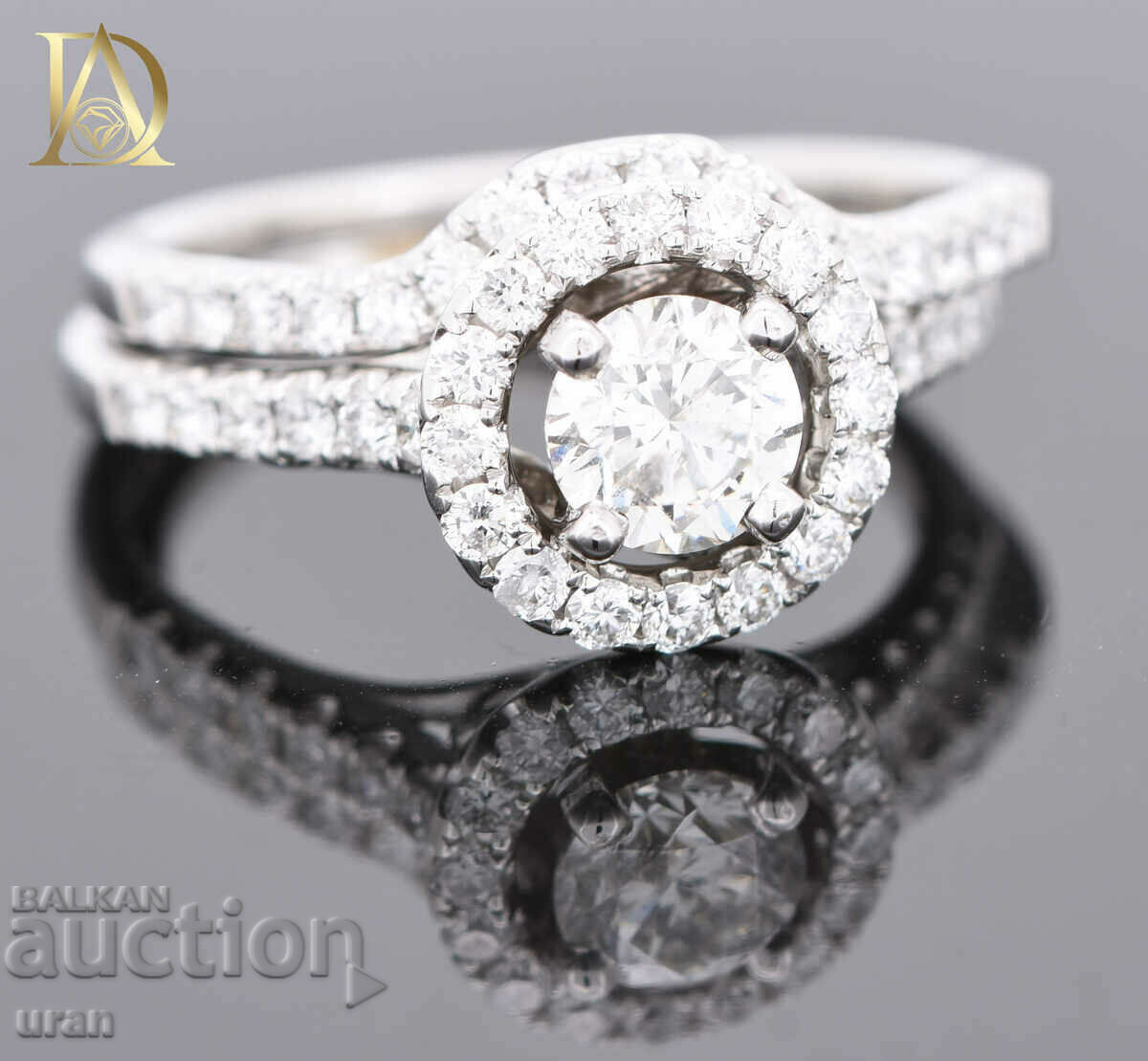 New Set of Two Gold Rings with 1.52ct Natural Diamonds with price 5000.00 BGN | € 2556.46 New Set of Two Gold Rings with 1.52ct Natural Diamonds with price 5000.00 BGN | € 2556.46