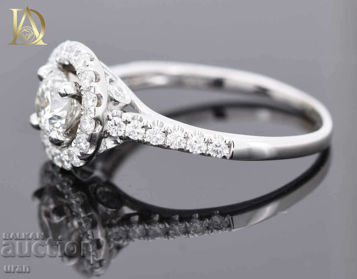 Delivery of New Set of Two Gold Rings with 1.52ct Natural Diamonds Delivery of New Set of Two Gold Rings with 1.52ct Natural Diamonds