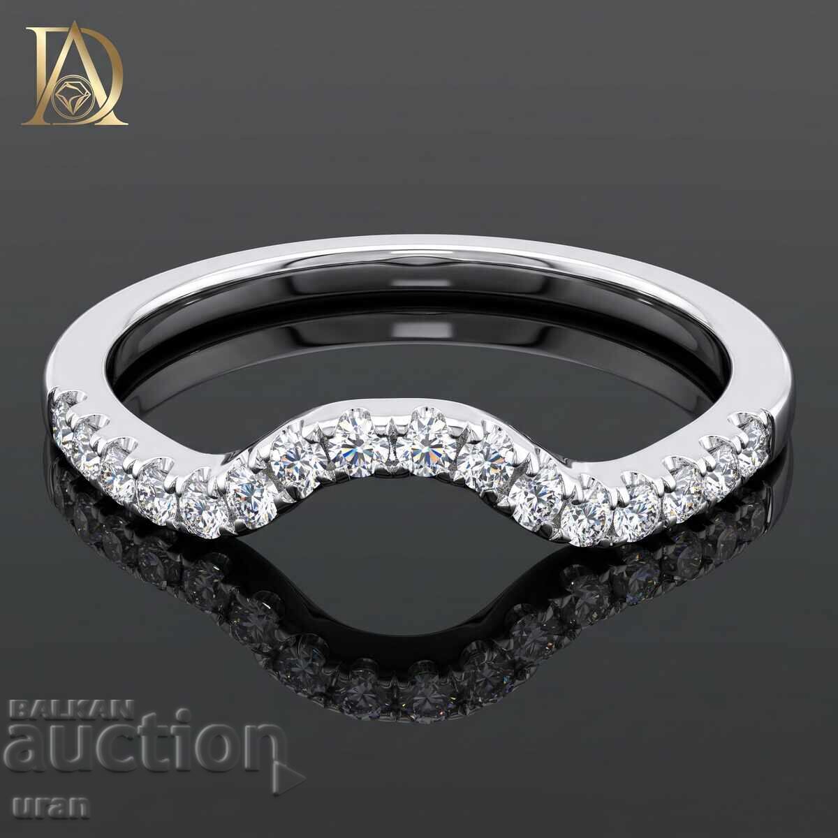Delivery of New Set of Two Gold Rings with 1.52ct Natural Diamonds