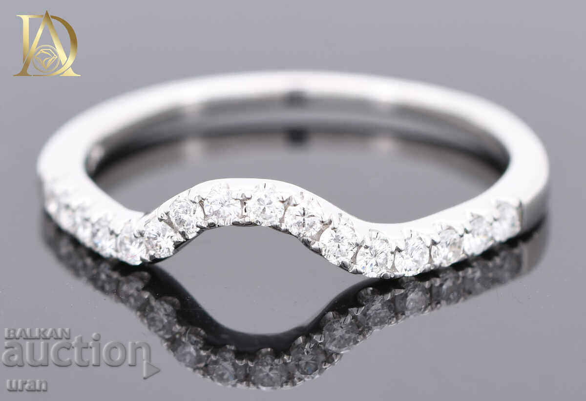 New Set of Two Gold Rings with 1.52ct Natural Diamonds - 6 New Set of Two Gold Rings with 1.52ct Natural Diamonds - 6