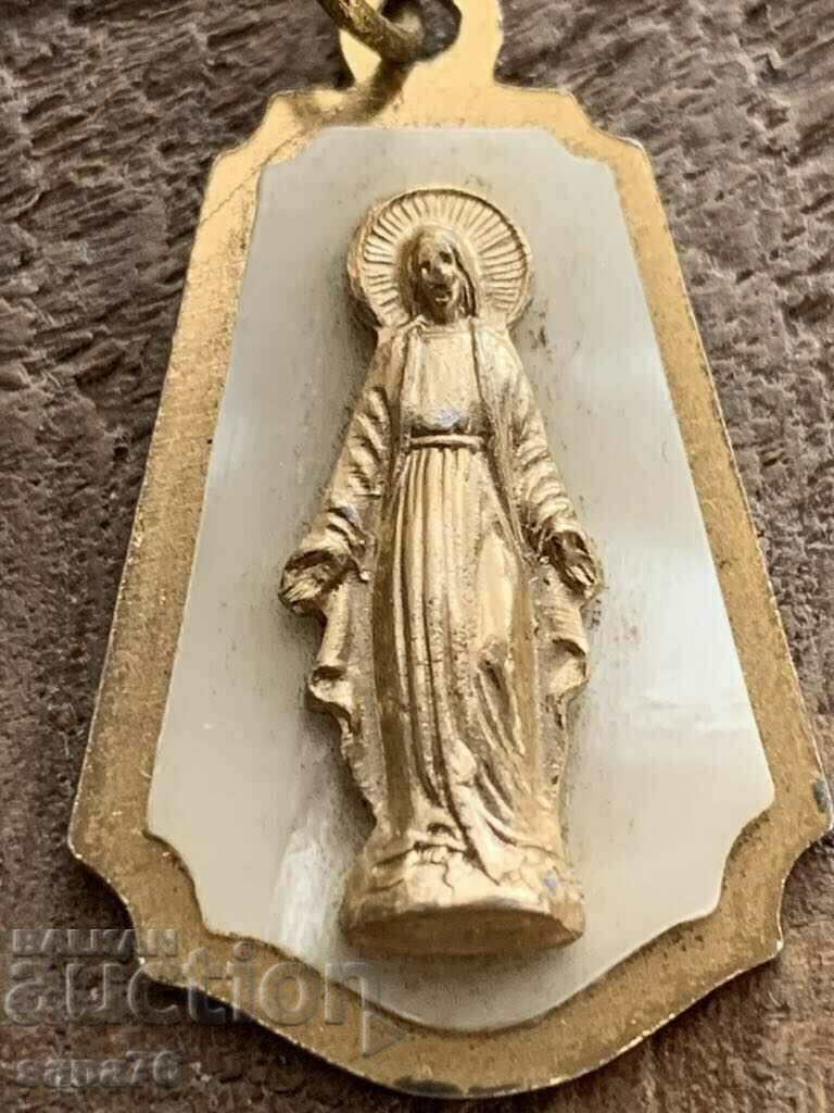 Interesting medallion, pendant - Saint (Italy)