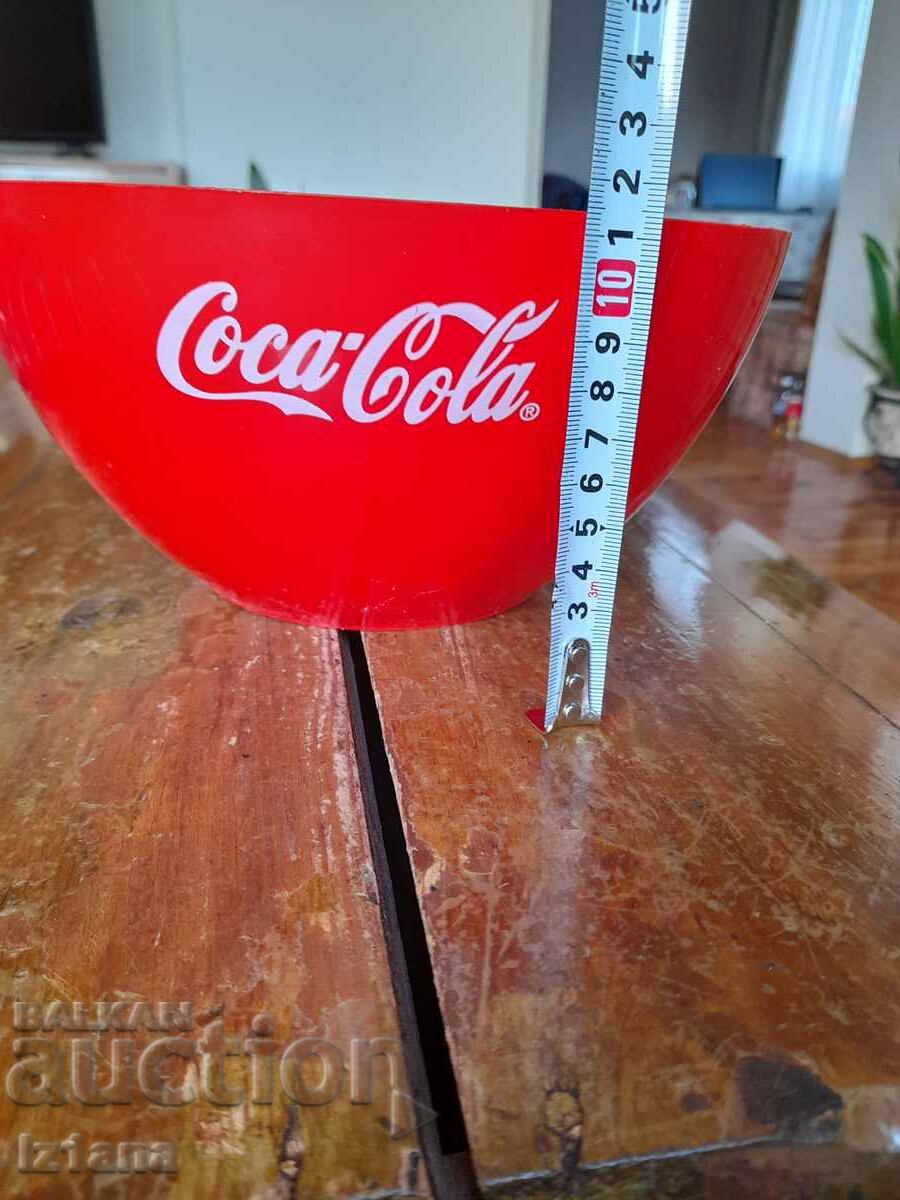 Delivery of Panitsa, cup of Coca Cola, Coca Cola