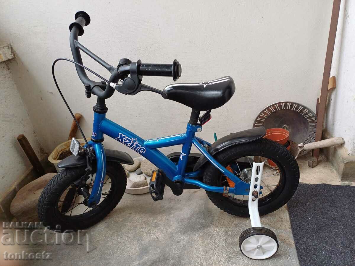 Children's bike preserved