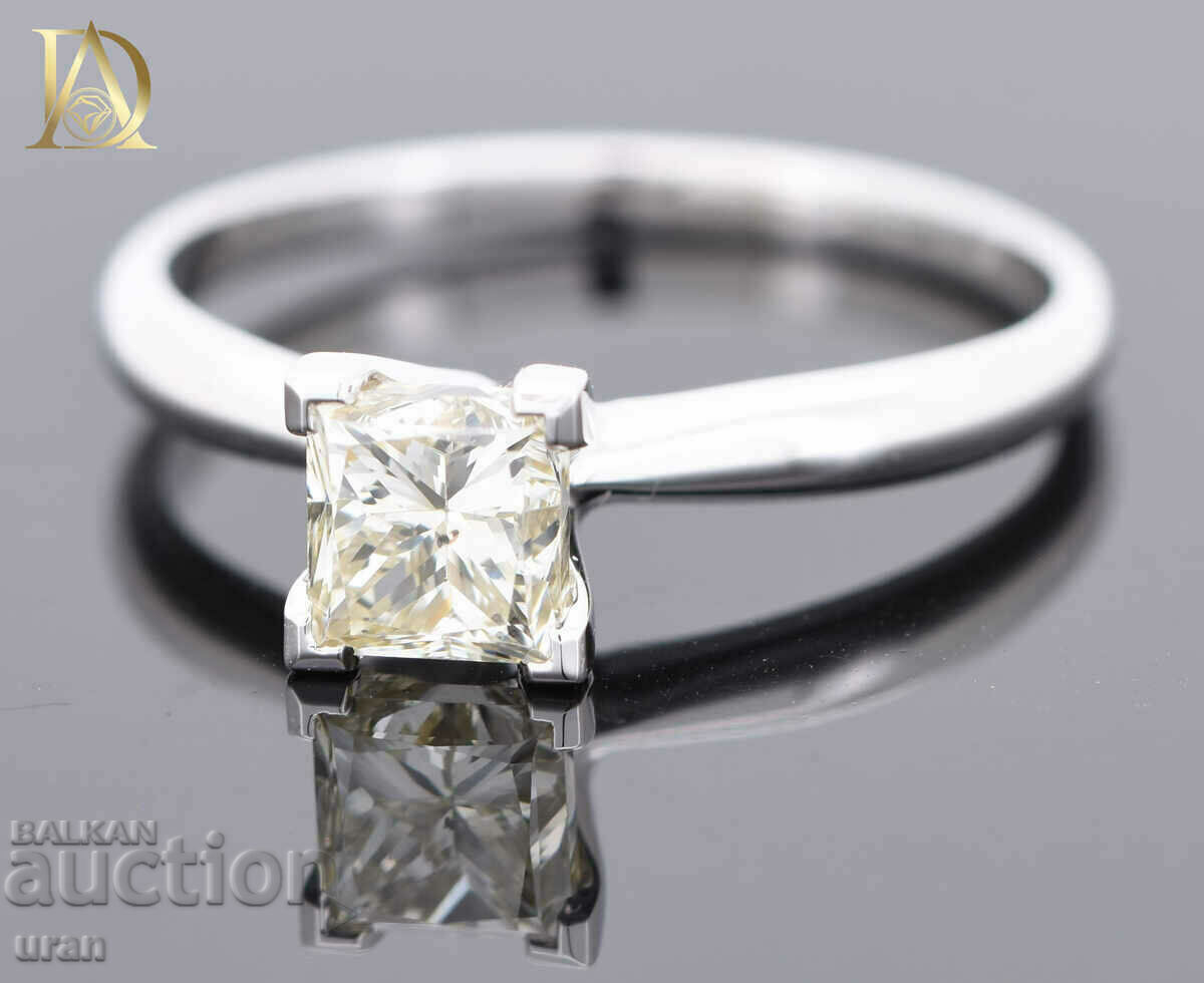 Delivery of New Gold Ring with 0.86ct Natural Diamond Delivery of New Gold Ring with 0.86ct Natural Diamond