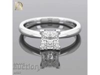 New Gold Ring with 0.86ct Natural Diamond