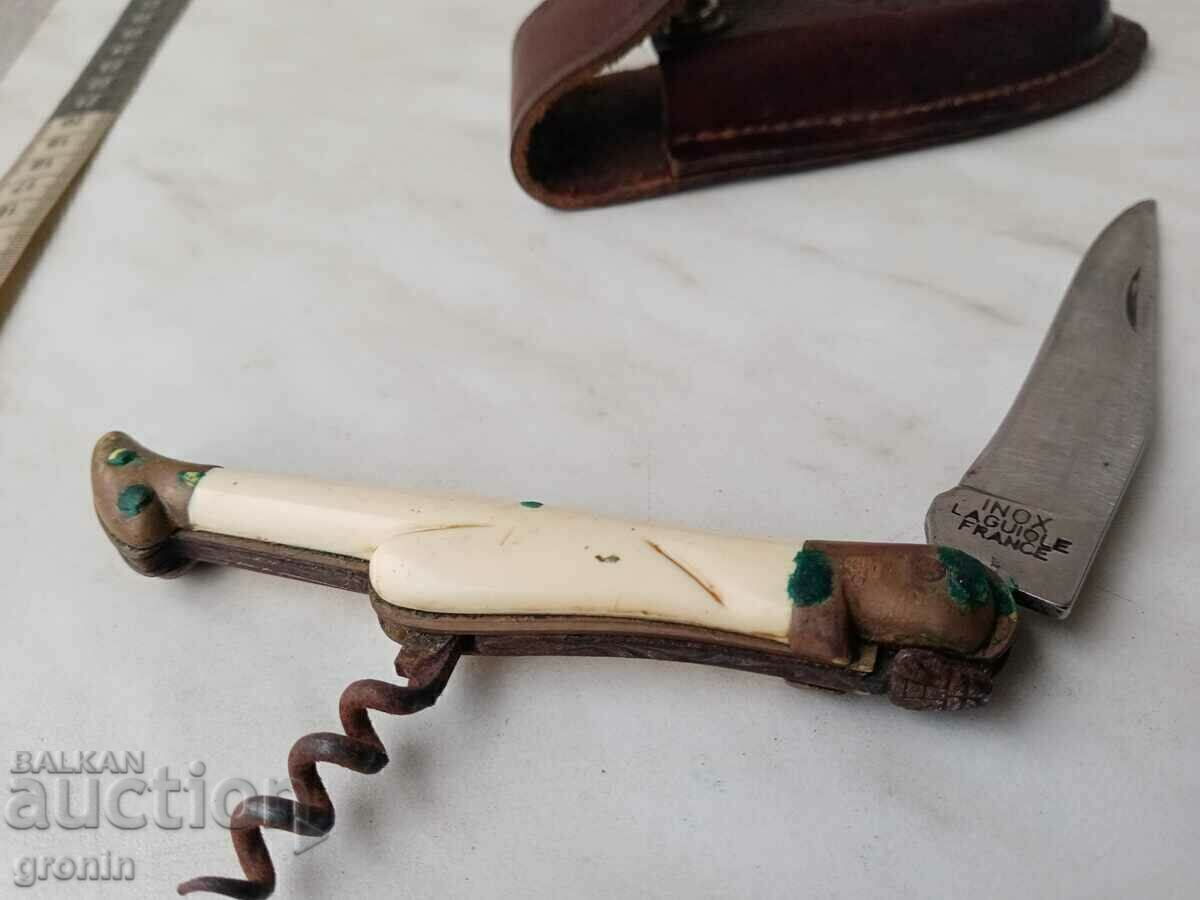Laguiole pocket knife, Laguiole, fly, bonus cania, vintage Laguiole pocket knife, Laguiole, fly, bonus cania, vintage