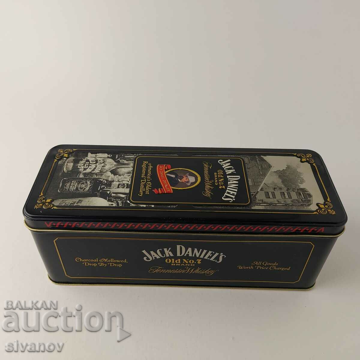 Jack Daniel's #5663 Cutia de whisky din metal Jack Daniel's