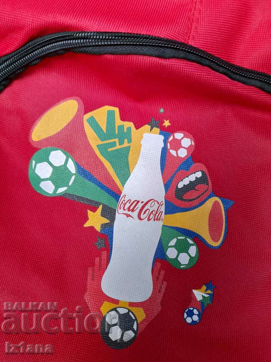 Auction Old Coca Cola backpack, Coca Cola Auction Old Coca Cola backpack, Coca Cola