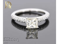 New Gold Ring with 1.33ct Natural Diamonds