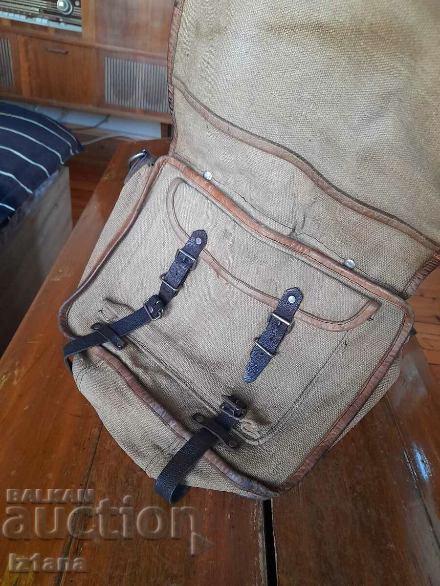 Delivery of Old canvas bag