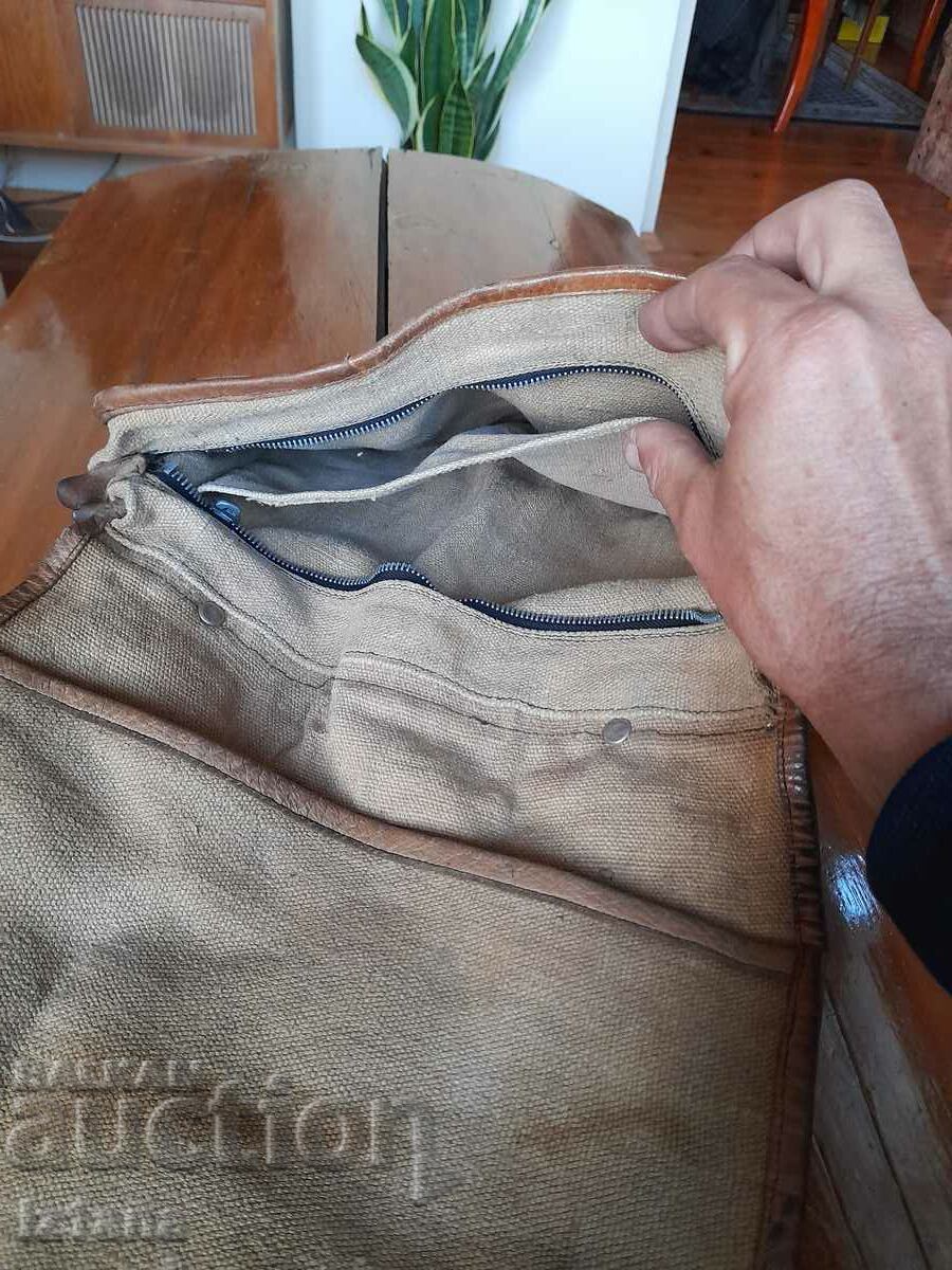 Old canvas bag - 5