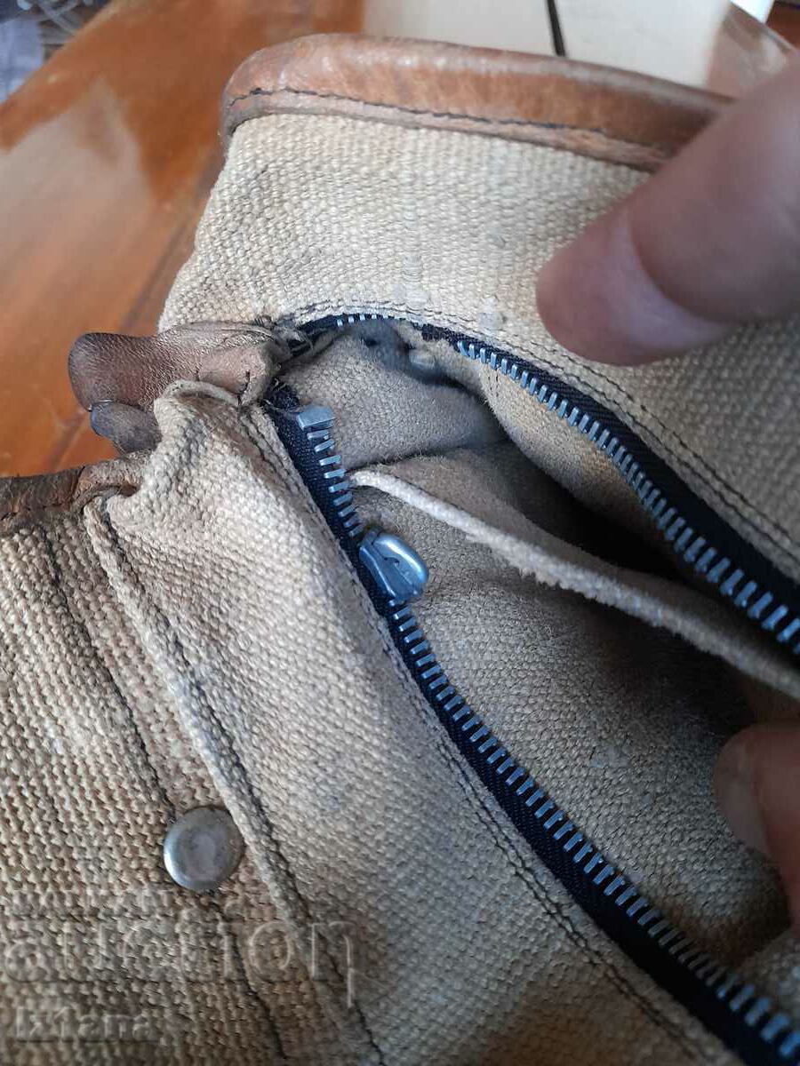 Old canvas bag - 6