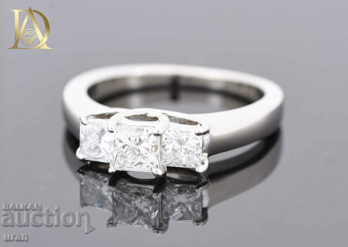 New Gold Ring with 1.00ct Natural Diamonds with price 3500.00 BGN | € 1789.52 New Gold Ring with 1.00ct Natural Diamonds with price 3500.00 BGN | € 1789.52