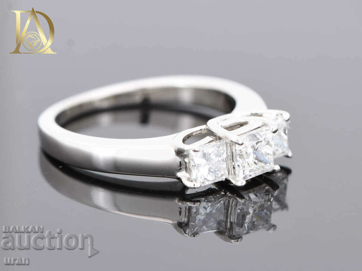 Delivery of New Gold Ring with 1.00ct Natural Diamonds Delivery of New Gold Ring with 1.00ct Natural Diamonds