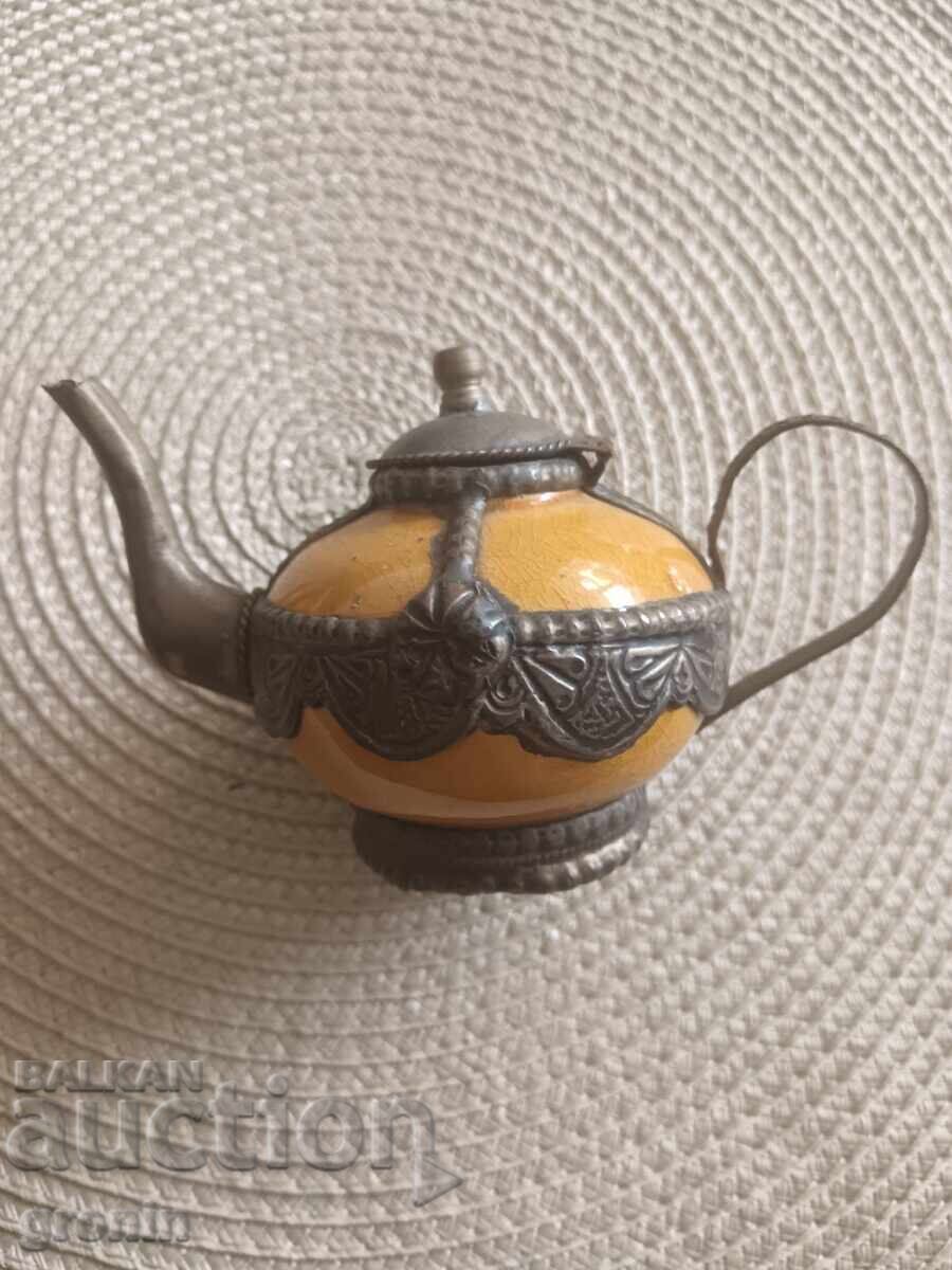 Licitație Argilă, metal, ceainic, Maroc, ceramică, Marrakech,