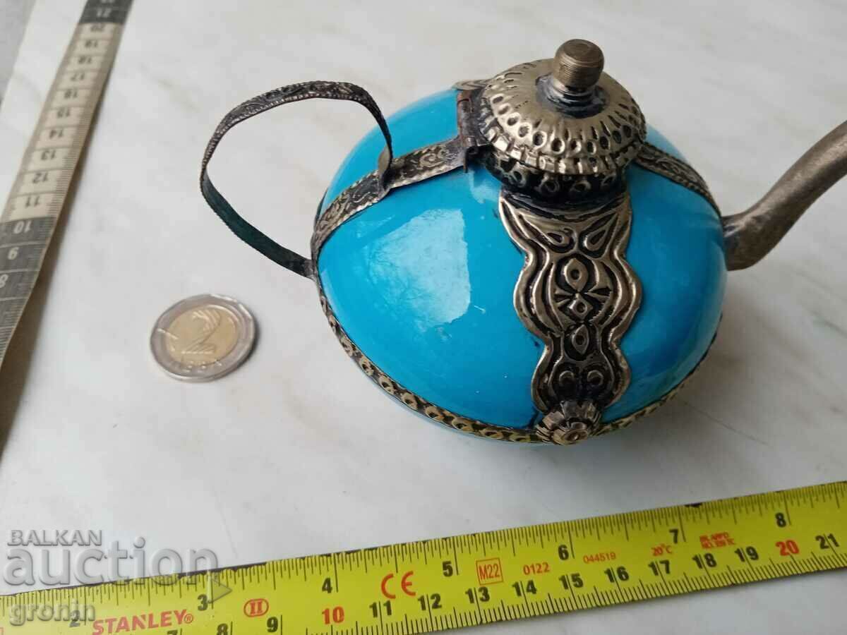 Delivery of Clay, metal, teapot, Morocco, ceramic, Marrakesh, Delivery of Clay, metal, teapot, Morocco, ceramic, Marrakesh,