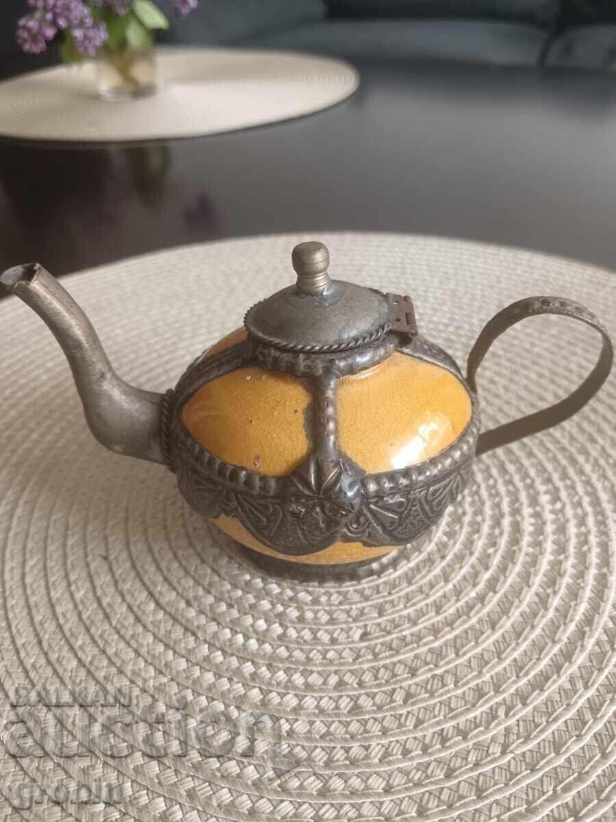 Livrarea Argilă, metal, ceainic, Maroc, ceramică, Marrakech,