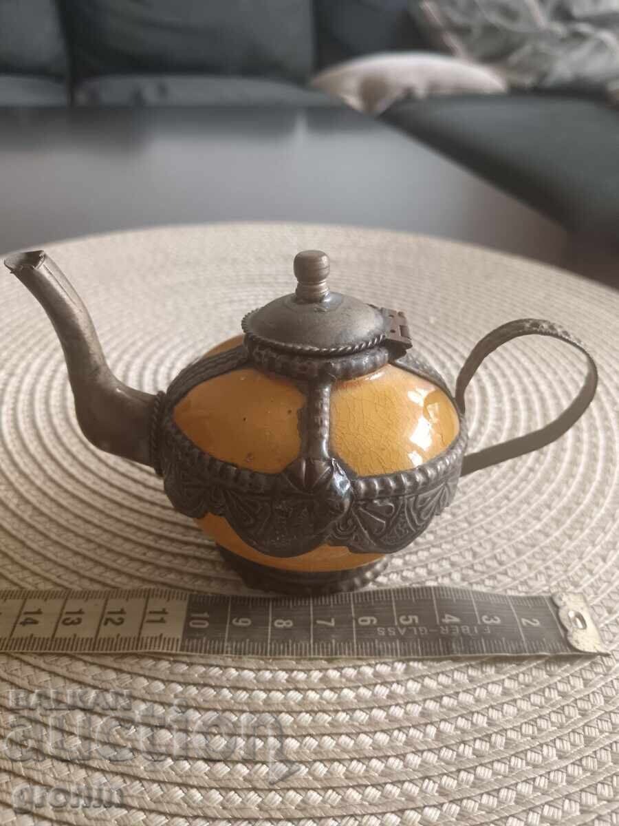 Argilă, metal, ceainic, Maroc, ceramică, Marrakech, - 5