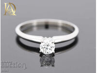 New Gold Ring with 0.33ct Natural Diamond