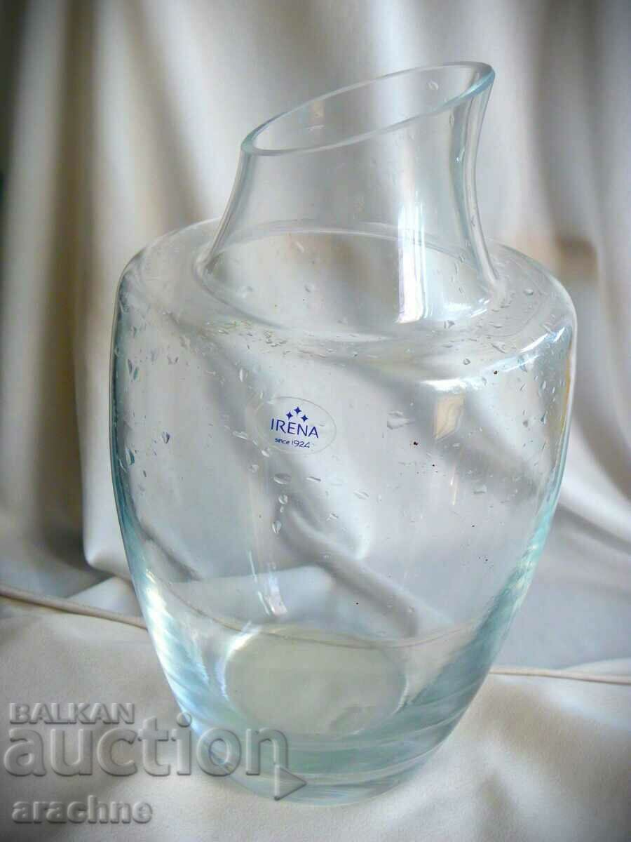 Original Irena Crystal decanter, Poland - 6 Original Irena Crystal decanter, Poland - 6