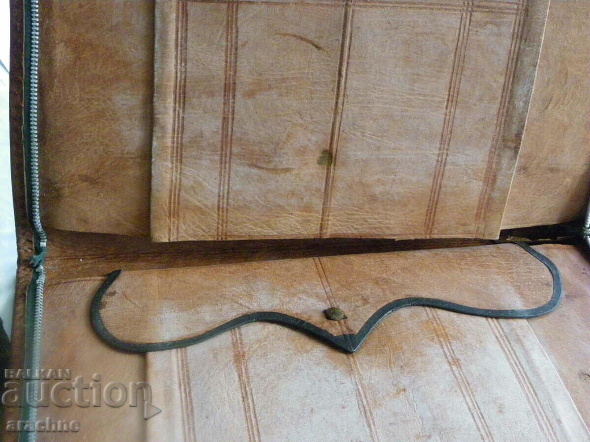 Burmese python leather file folder - 5