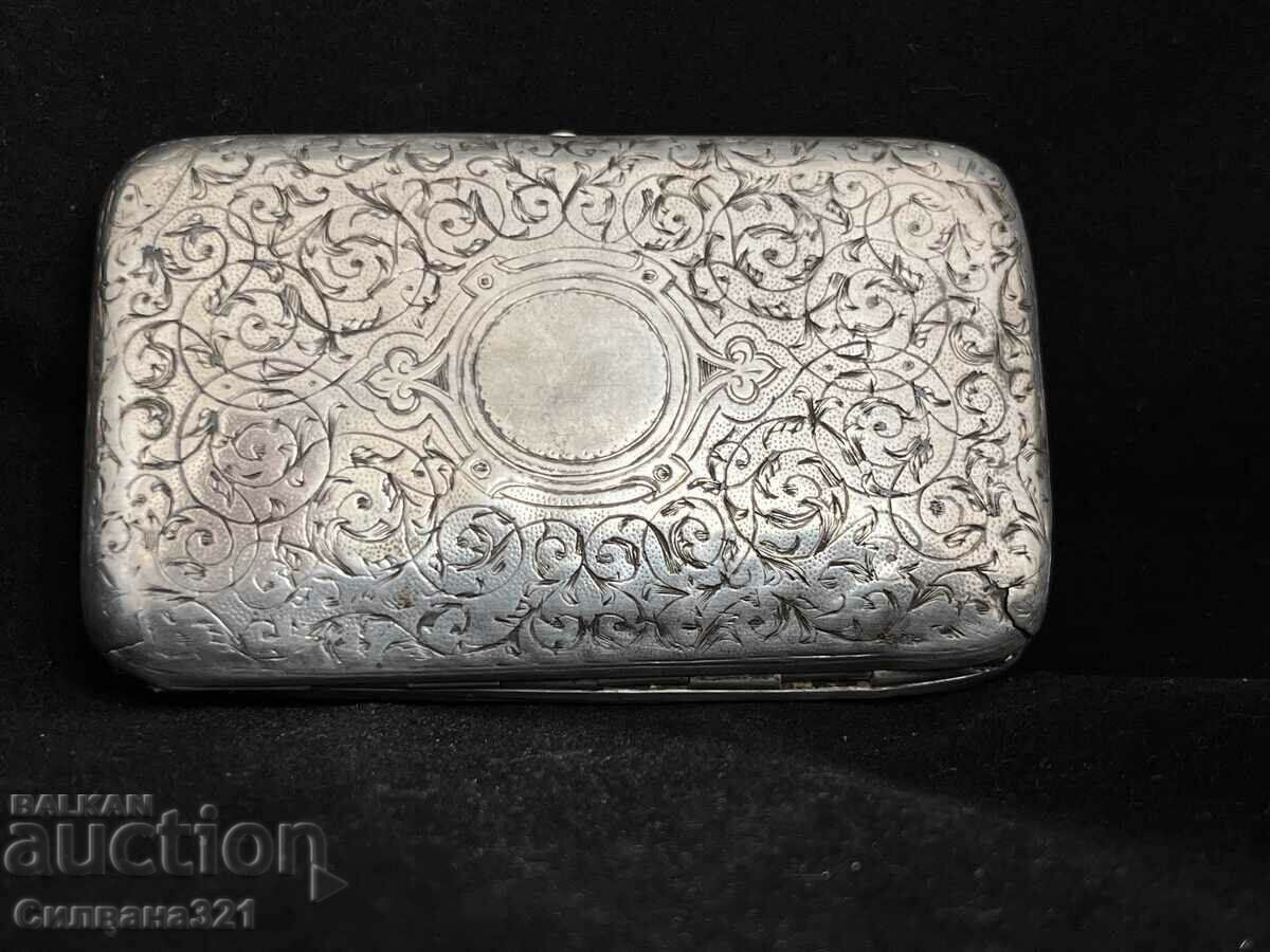 Silver Snuff Box Tsarist Russia 84