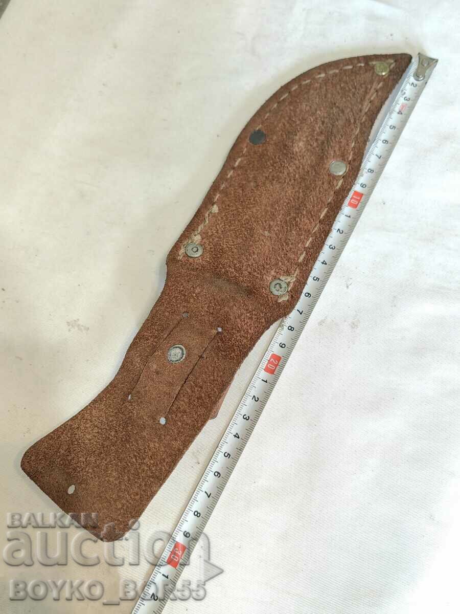 Original Vintage Leather Case for Hunting Knife with price 25.00 BGN | € 12.78 Original Vintage Leather Case for Hunting Knife with price 25.00 BGN | € 12.78