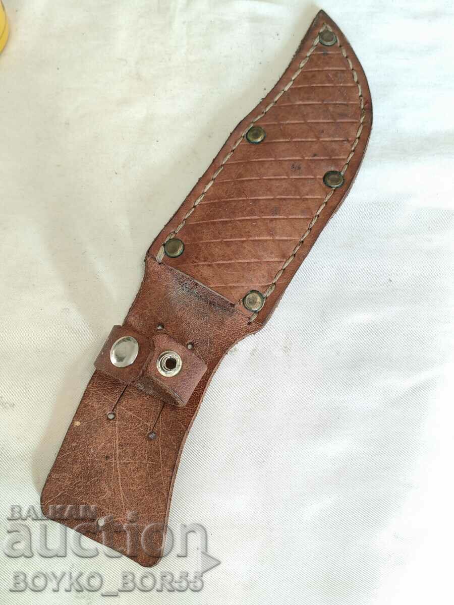 Original Vintage Leather Case for Hunting Knife