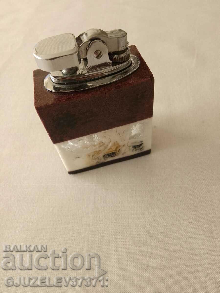 Collector rare gas table lighter PENGUIN, Winter, k