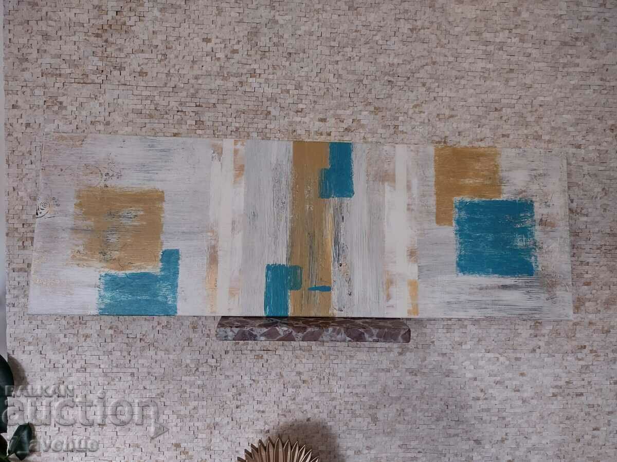 Original painting acrylic on canvas, 120/40 cm with price 380.00 BGN | € 194.29
