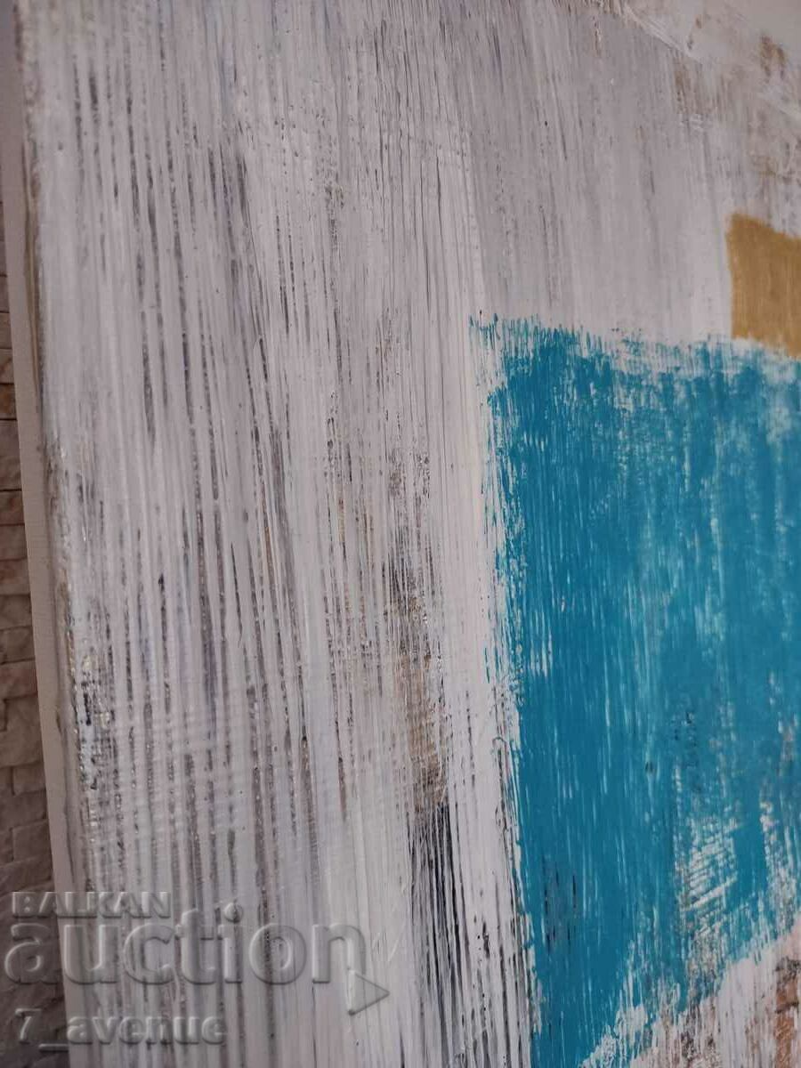 Delivery of Original painting acrylic on canvas, 120/40 cm