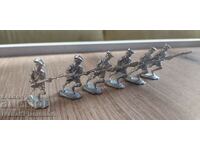 Lead figurines for collectors 6 pieces