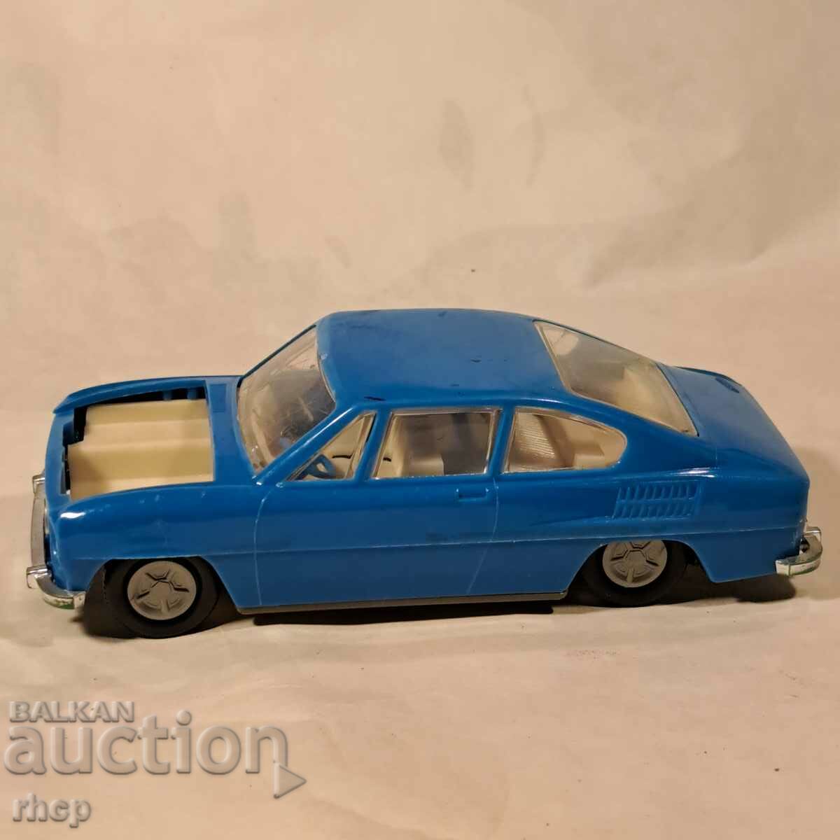 Skoda Rapid racing vintage toy model car