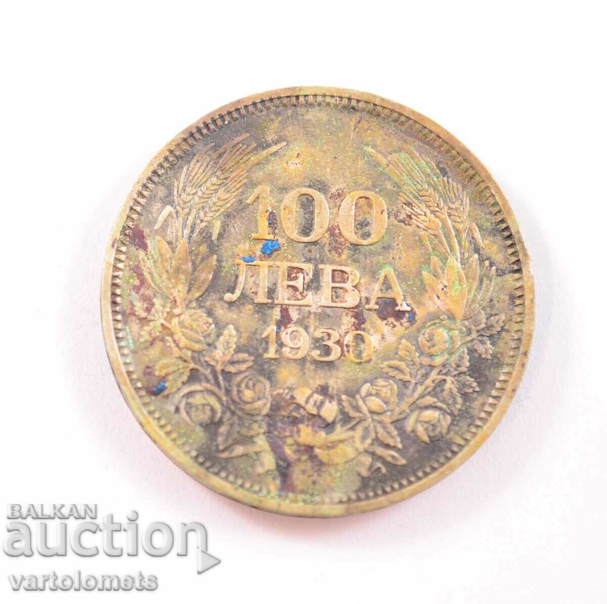 100 Leva 1930 - Bulgaria › Țarul Boris III