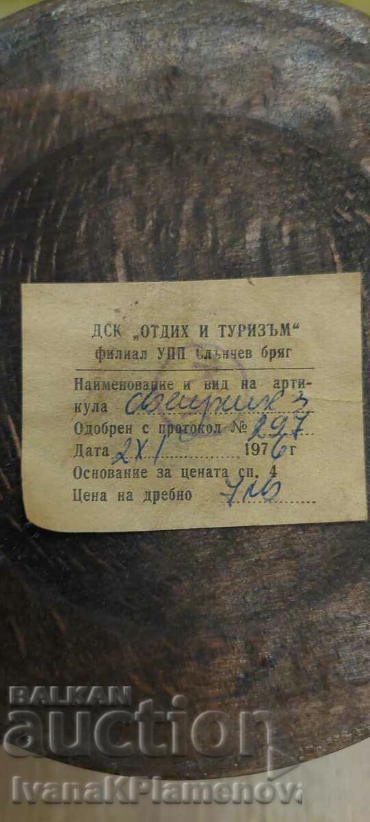 Свещник дърворезба за колекционери - 7