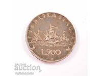 500 lira 1959 - Italy Silver 0.835, 11g, ø 29.3mm